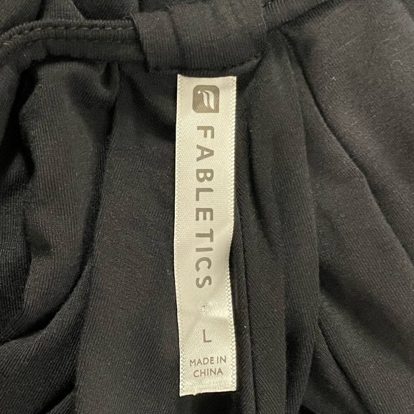 Fabletics Black Neema Maxi Hustle & Bustle Halter Dress Size L - Picture 11 of 12